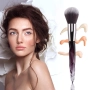 Сет от 5 броя четки за грим с диамантени дръжки HZS52, снимка 9