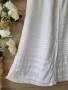 Бяла лятна рокля памучна материя бохо, снимка 6