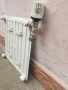 Компактен мини радиатор с термовентил., снимка 1