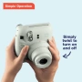 Fujifilm Instax Mini 12 Green Instant Camera | Нов | 24м Гаранция, снимка 3