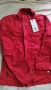 Яке с цип и копчета - Червено, снимка 1