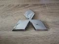 сребристо лого Mitsubishi 10 см, снимка 1