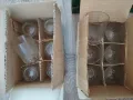 Стъклени чаши завод  Кварц  Сливен 12 бр., снимка 9