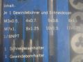Нов Немски Резбонарезен Комплект Плашки/Метчици М3-М12-22 Части-Старо Качество-Масивен, снимка 16