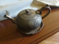 чайник vintage или е просребрен или е месингов или е сребърен , снимка 3