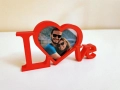 Декоративна рамка „LOVE“ със снимка – персонализиран подарък, снимка 1