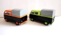 Volkswagen VW T1 Double Cabin Pick Up WELLY 43603, снимка 3