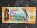 Банкнота - Нова Зеландия - 5 долара UNC | 2015г., снимка 2