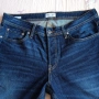 НОВИ БЕЗ ЕТИКЕТ JACK&JONES W36/L30 оригинални дънки Slim Straight Fit Indigo Jeans, снимка 3