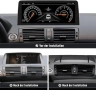 Android 14 10.25-инчово автомобилно радио с тъчскрийн за BMW Серия 1 E81/E82/E87/E88 (2004-2008), снимка 3