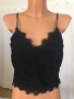 Ново Vero Moda Л размер Дамски Топ Потник Корсет Черен Дантела Еластичен Елегантен Вечерен, снимка 2