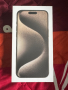 Продавам Iphone 15 pro max 256гб Natural Titanium НЕРАЗОПАКОВАН, снимка 1 - Apple iPhone - 44952844