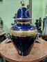 Уникална изключително красива антикварна колекционерска порцеланова ваза Royal KPM , снимка 6
