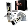 LED 30W Мини Диодни крушки H4, 12V, Canbus - 30% повече светлина., снимка 1