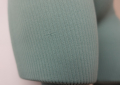 Zara къс клин с безшевна кройка в цвят мента, рипс S размер, снимка 13
