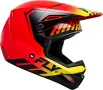 Мотокрос каска за мотор FLY RACING KINETIC MENACE RED M,L,2XL, снимка 2