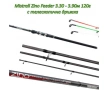 Въдица фидер Mistrall Zino Feeder 3.30–3.90м 120г телескопична, снимка 6