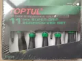 TOPTUL SUPER GRIP нов комплект от 11 броя професионални кръстати прави отвертки, снимка 4