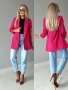 Елегантно дамско сако с драпирани ръкави, модерно и стилно, 10цвята , снимка 12