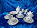 красив синьо-бял сервиз за чай/кафе, снимка 5