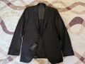 Hugo Boss BOSS костюм Super 120, размер 48, нов с етикет, черен, снимка 2