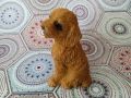 статуетка на куче от Англия, тъмнокафяв цвят, снимка 1 - Статуетки - 45451273