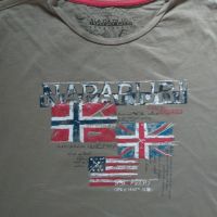 Napapijri - страхотна мъжка тениска ХЛ, снимка 1 - Тениски - 45304537