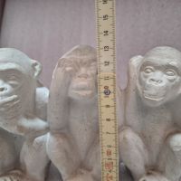 Трите Мъдри Маймуни "Не знам, не чух, не видях!, снимка 8 - Статуетки - 45432211
