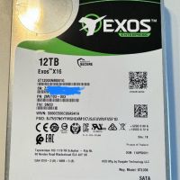 *Гаранция!* Seagate Exos X16 12TB Sata HDD - Вътрешен твърд диск, снимка 4 - Твърди дискове - 45242227