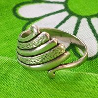 Красив сребърен пръстен , снимка 4 - Пръстени - 45469246