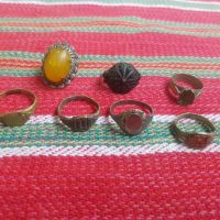 Старинен пръстен 7бр, снимка 1 - Антикварни и старинни предмети - 45371188