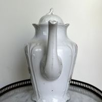 Порцеланов чайник и захарница - Ар Нуво в класическа форма и декорація, снимка 4 - Аксесоари за кухня - 45508791