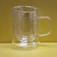 Стъклена чаша за капучино или чай с двойно дъно 350 мл - ПРОМОЦИЯ, снимка 7 - Чаши - 45775232