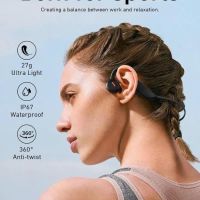 Безжични Bluetooth слушалки с отворено ухо ANCwear, 27g леки и 8 часа време за възпроизвеждане, IP67, снимка 4 - Безжични слушалки - 45375336