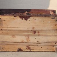 Примитивна дървена кутия за скъпоценности, снимка 6 - Други ценни предмети - 45404336