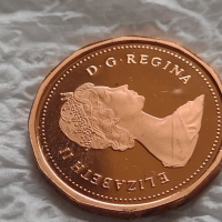 Лот монети 12 броя Канадски долари, центове непипани мат гланц перфектно състояние 42642, снимка 9 - Нумизматика и бонистика - 45021211
