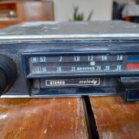 Старо Автомобилно Радио,Радиокасетофон Melody, снимка 2 - Антикварни и старинни предмети - 45407059