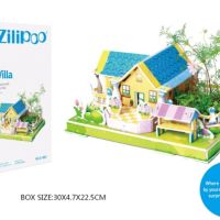 3D макет голям размер с растяща жива градина /  My Zilipoo - Stylish Villa 3Д макети, снимка 3 - Декорация за дома - 45467380