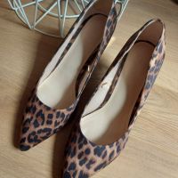Дамски официални обувки с леопардов принт номер 40, снимка 4 - Дамски обувки на ток - 45491765