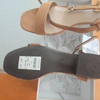 Летни велурени сандали, снимка 1 - Сандали - 45778906