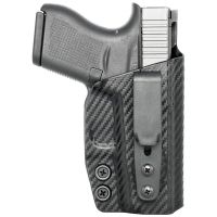 Кобур Rounded by CE - за Glock 43/43X/43XMOS, вътрешен с права щипка, дясна ръка, снимка 2 - Оборудване и аксесоари за оръжия - 45269015