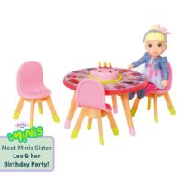 Игрален комплект BABY born Minis Happy Birthday Lea с мини кукла 7 см и аксесоари, снимка 3 - Кукли - 45918866