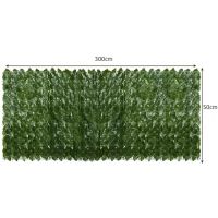 Изкуствен плет за ограда / Изкуствен плет за тераса / Декоративна ограда - 300 х 50 см, снимка 2 - Огради и мрежи - 45101638