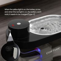 CuieTuee Cat Water Fountain Работи с батерии 4 л, Мултирежимен ултра-тих, снимка 7 - Други стоки за животни - 45479696