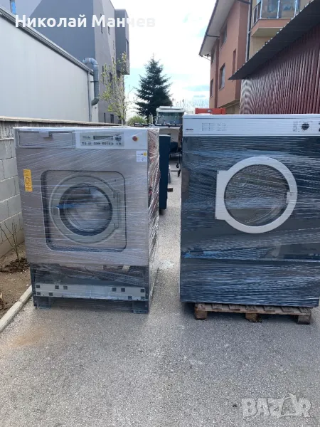 Професионална пералня 24кг и сушилня  Miele 30 кг, снимка 1