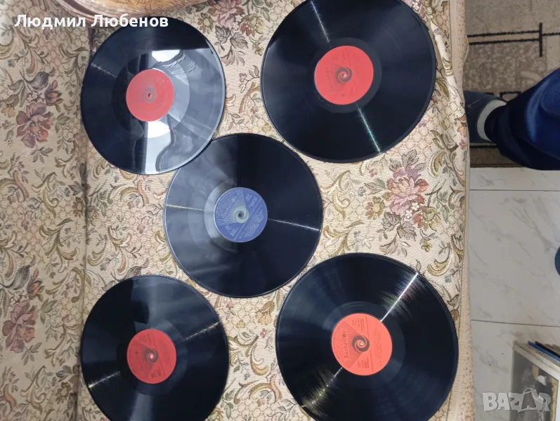 Лот 5бр. грамофонни плочи приказки , снимка 1