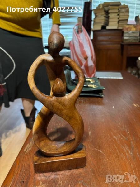 Дървена фигура. Индонезия, снимка 1