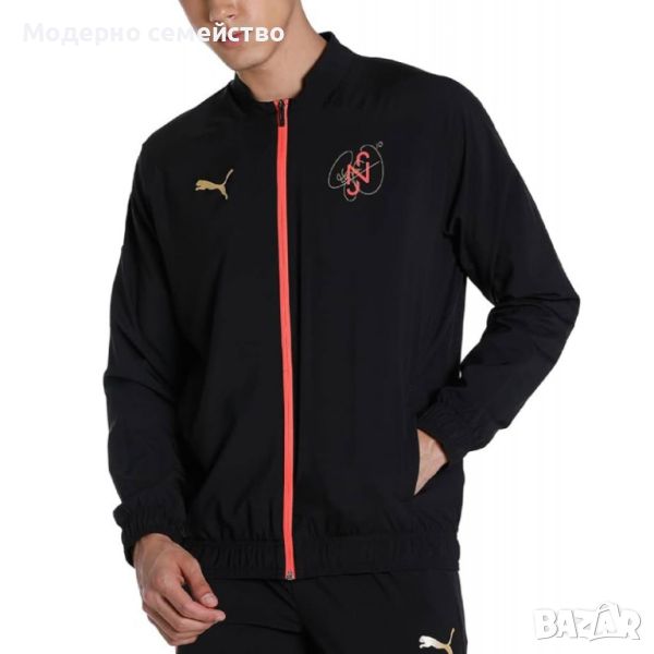 Мъжко спортно горнище puma x neymar jr dream chaser woven jacket black, снимка 1