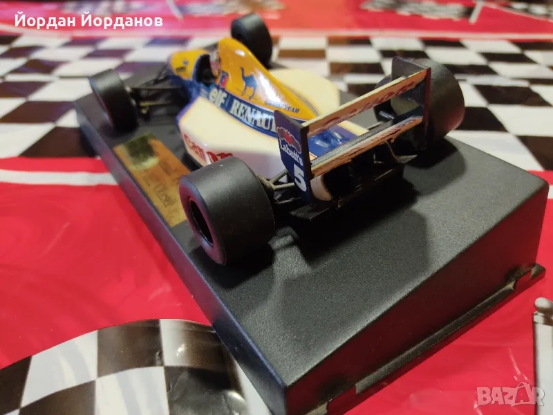 1:24 Уйлямс Рено FW14,Оникс,ПРОДАДЕНО, снимка 1