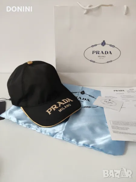 Мъжка дамска бейзболна шапка Prada, снимка 1